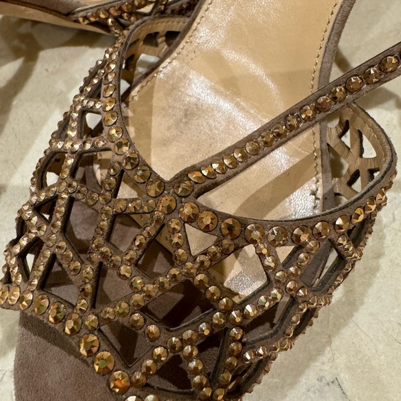 Sergio Rossi Tresor Sandals with crystals - Picture 10 of 13